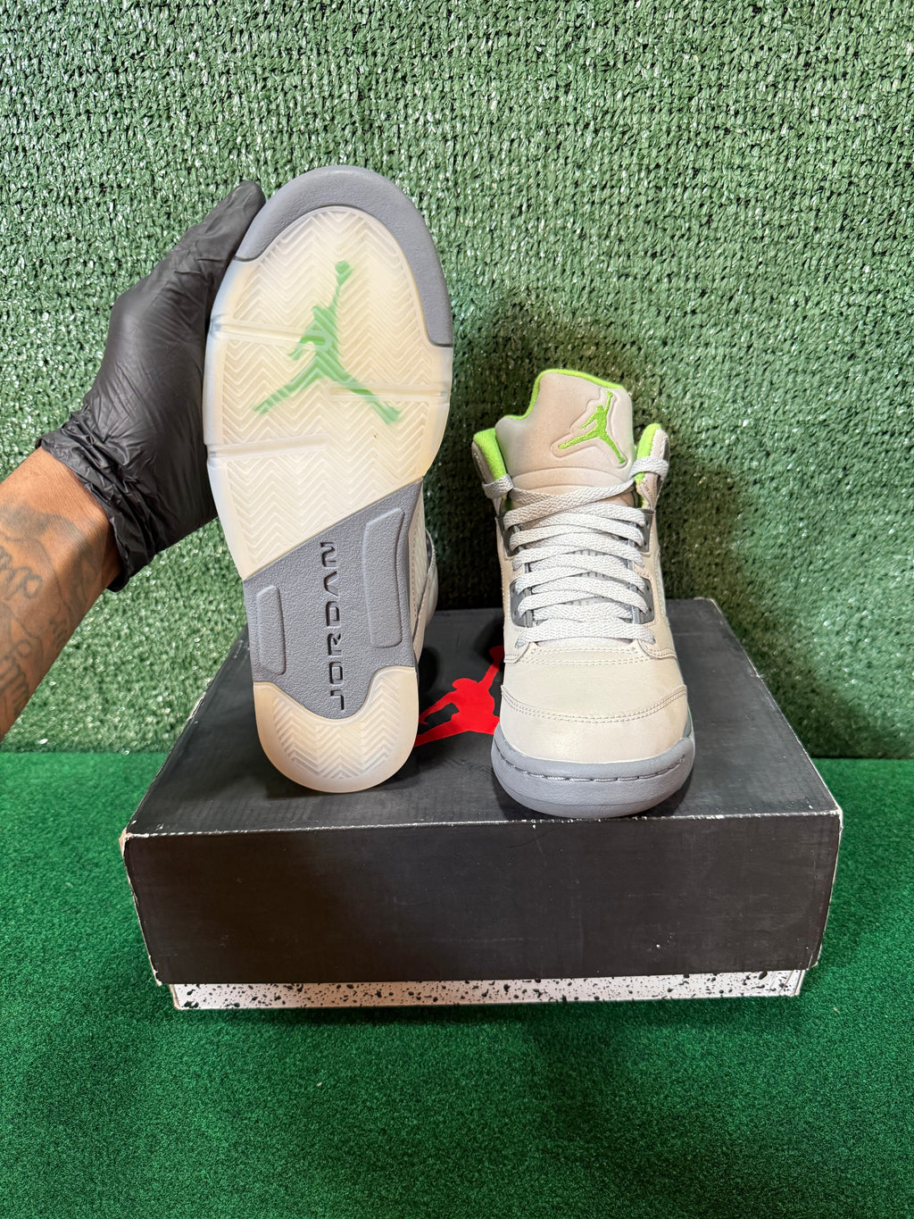 Jordan 5 Retro Green Bean (2022)