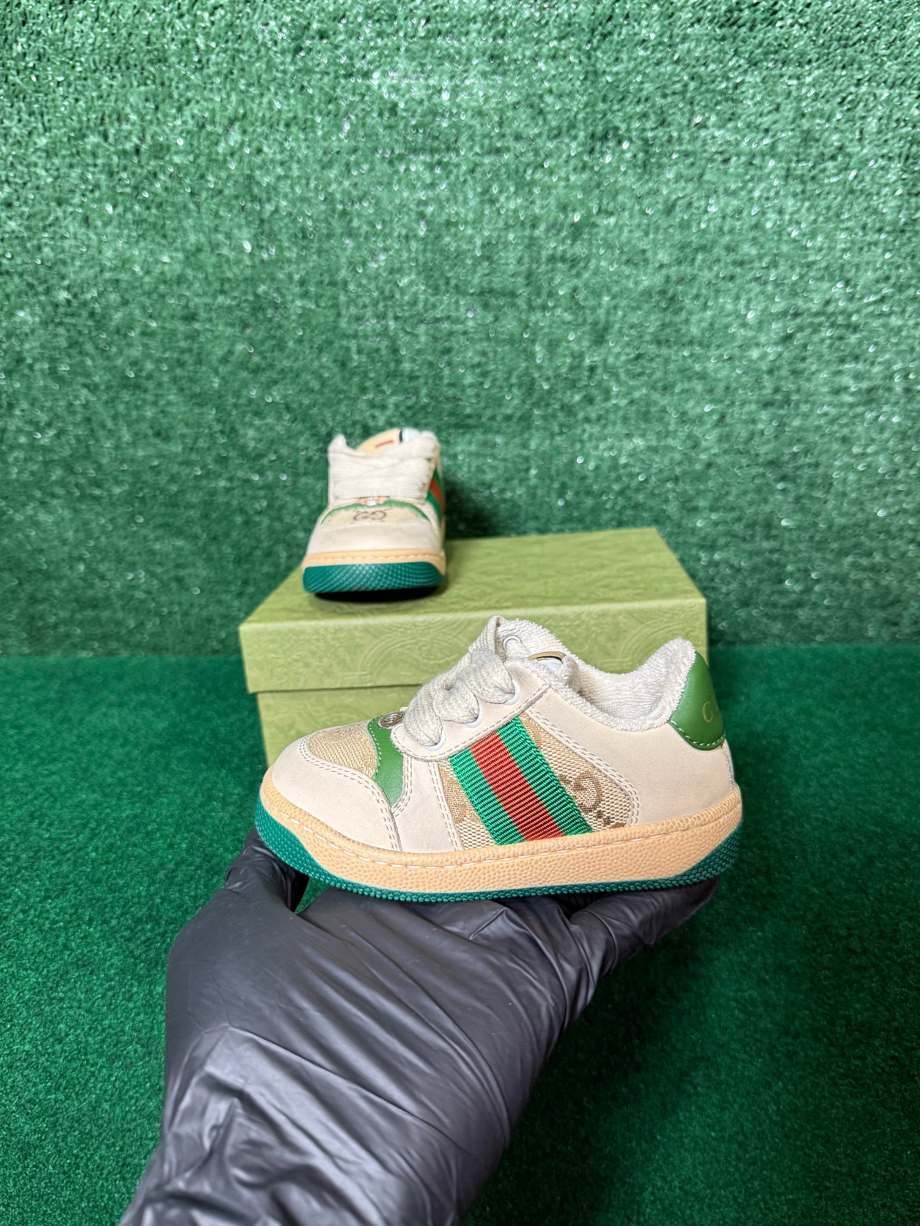 GUCCI TODDLER Sneaker Variation butter Leather