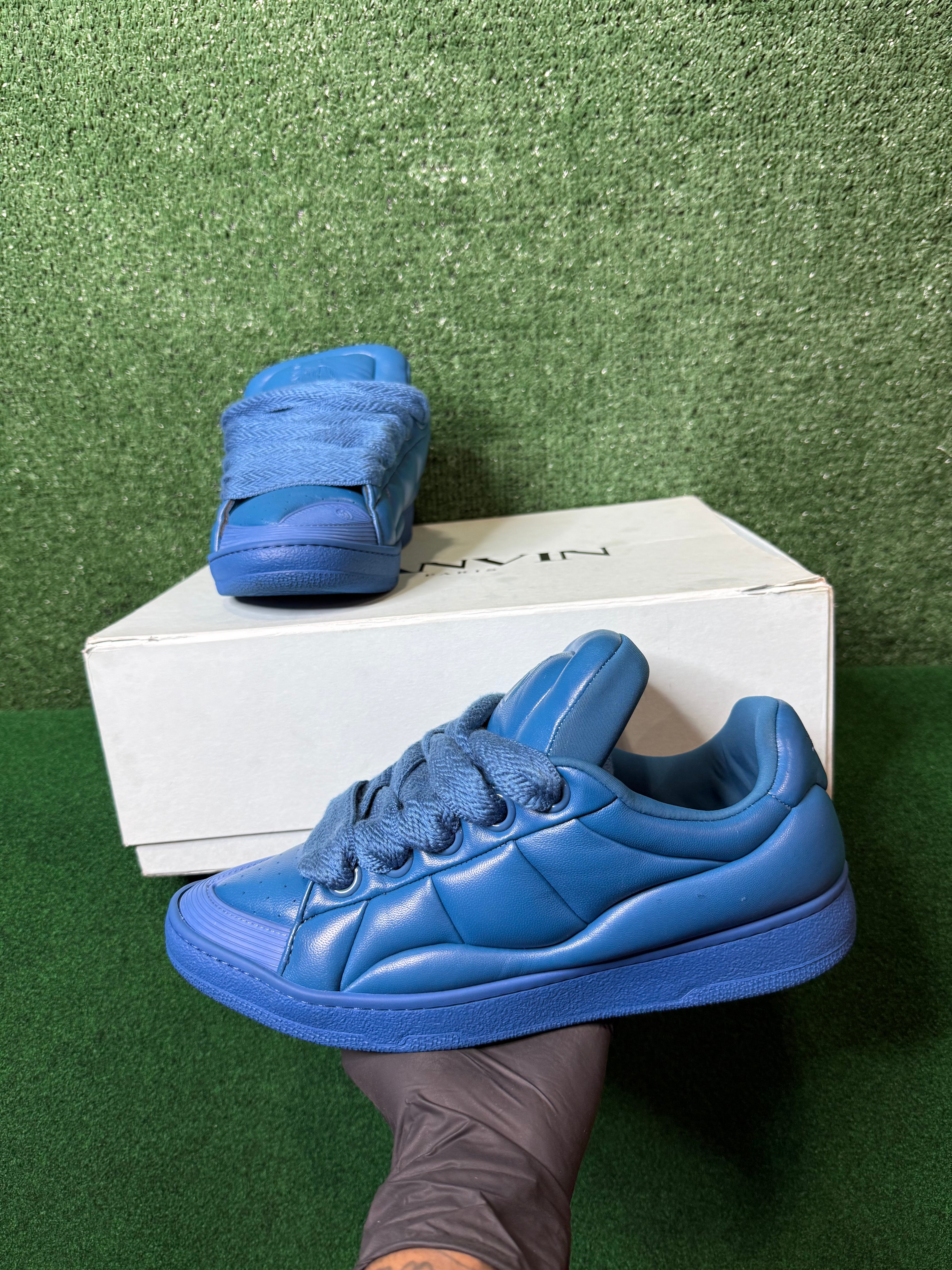LANVIN CURB XL SNEAKER ‘BLEU’