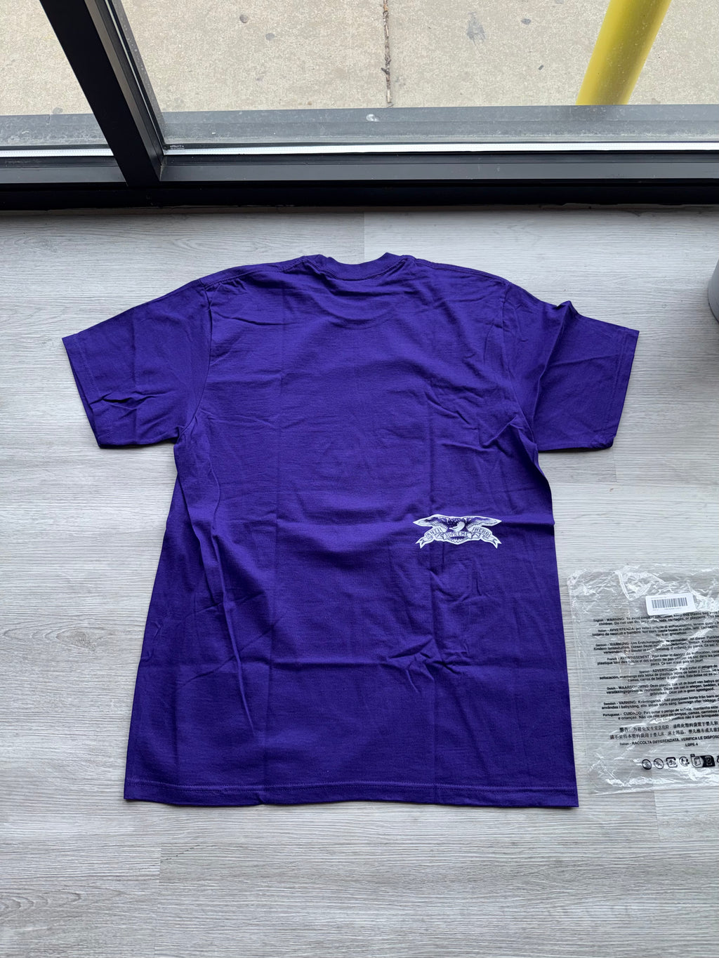 SUPREME ANTIHERO OZZY TEE PURPLE