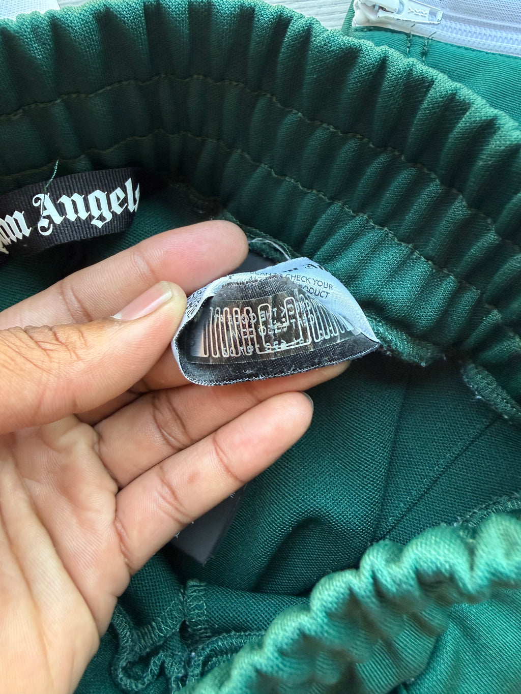 Palm angels classic track pants ‘forest green’