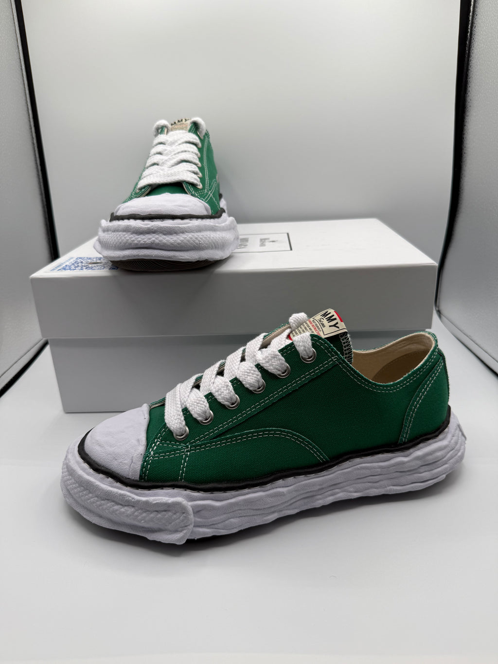 Maison Mihara Yasuhiro Peterson Og sole canvas “cl green”