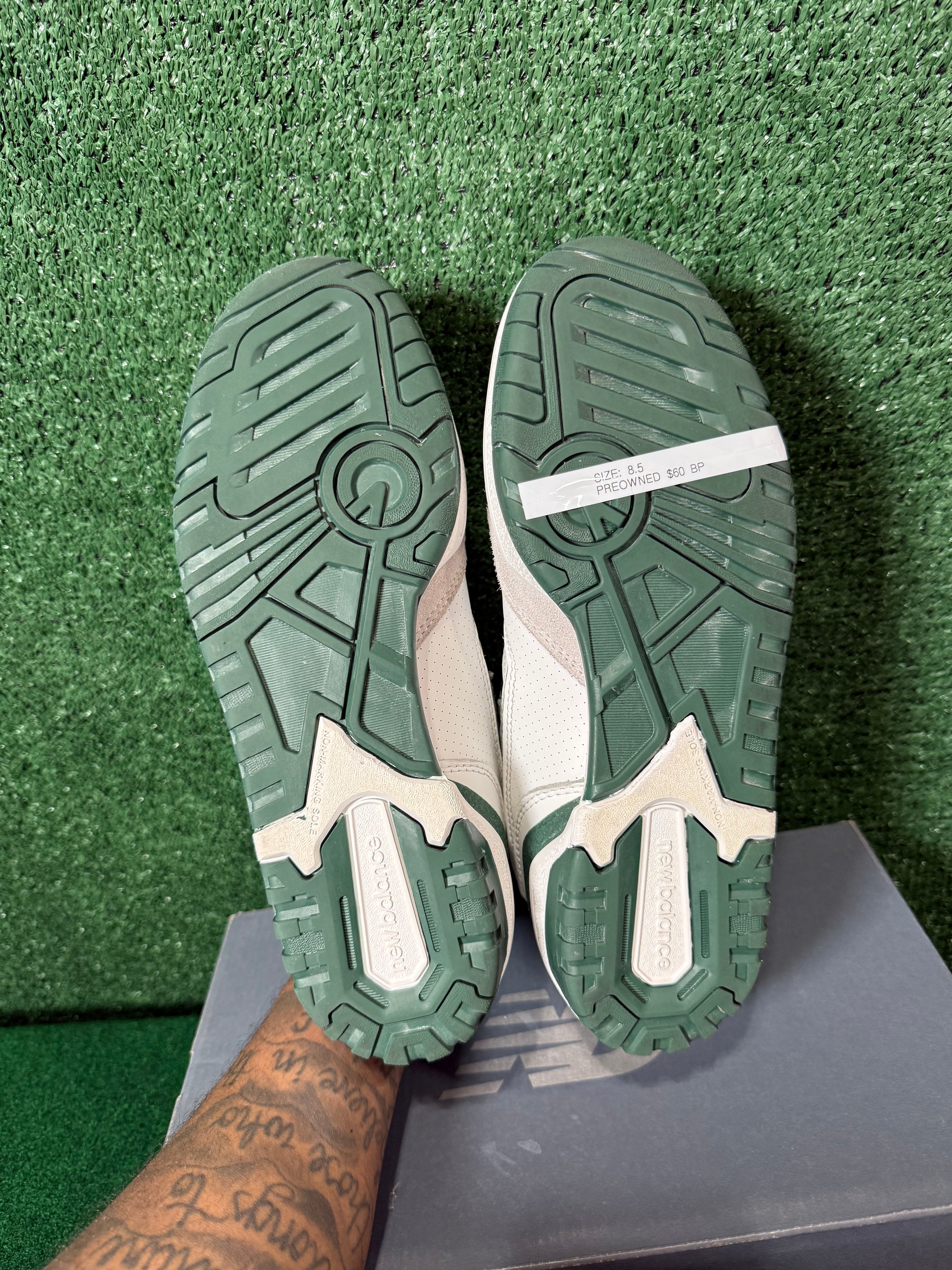 NEW BALANCE 550 AIME LEON DORE WHITE GREEN