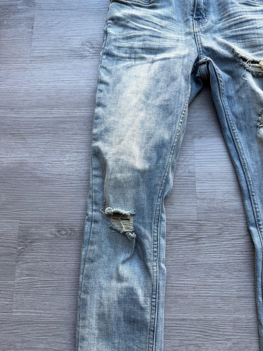 Ripped serenade kid blue jeans