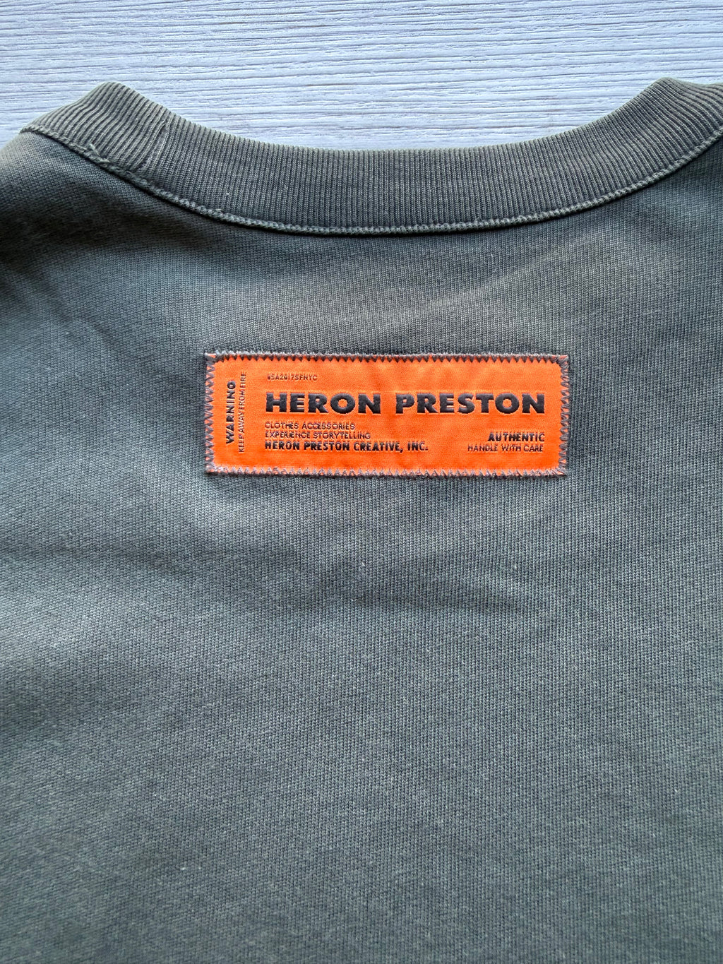 Heron Preston censored t-shirt