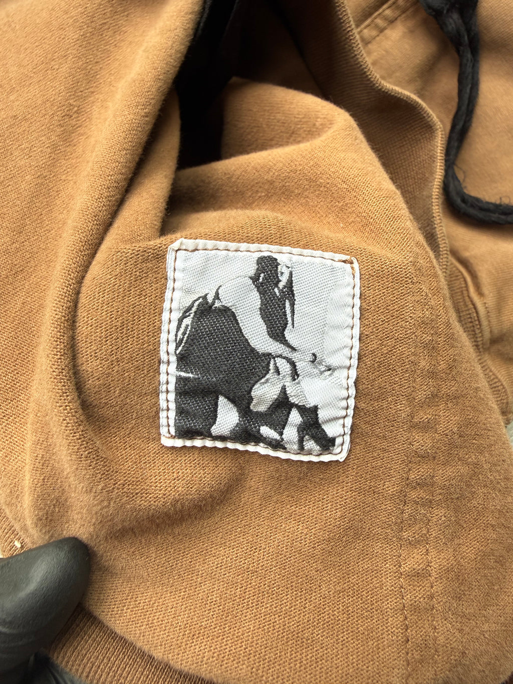 Rick OWENS DRKSHDW Mountain Hoodie ‘Brown’