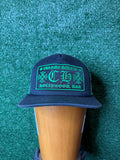 CHROME HEARTS CH HOLLYWOOD TRUCKER HAT BLACK/GREEN