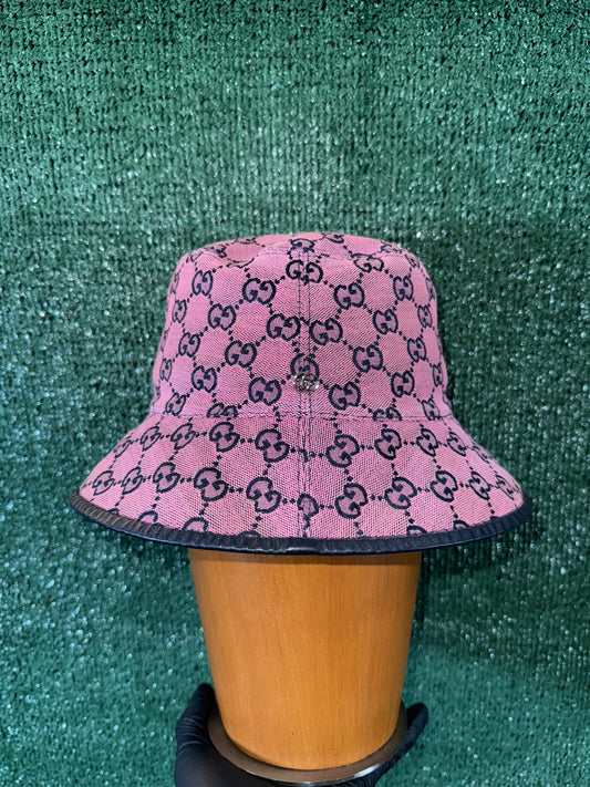 Gucci GG Canvas Bucket Hat Preowned, Damaged Box