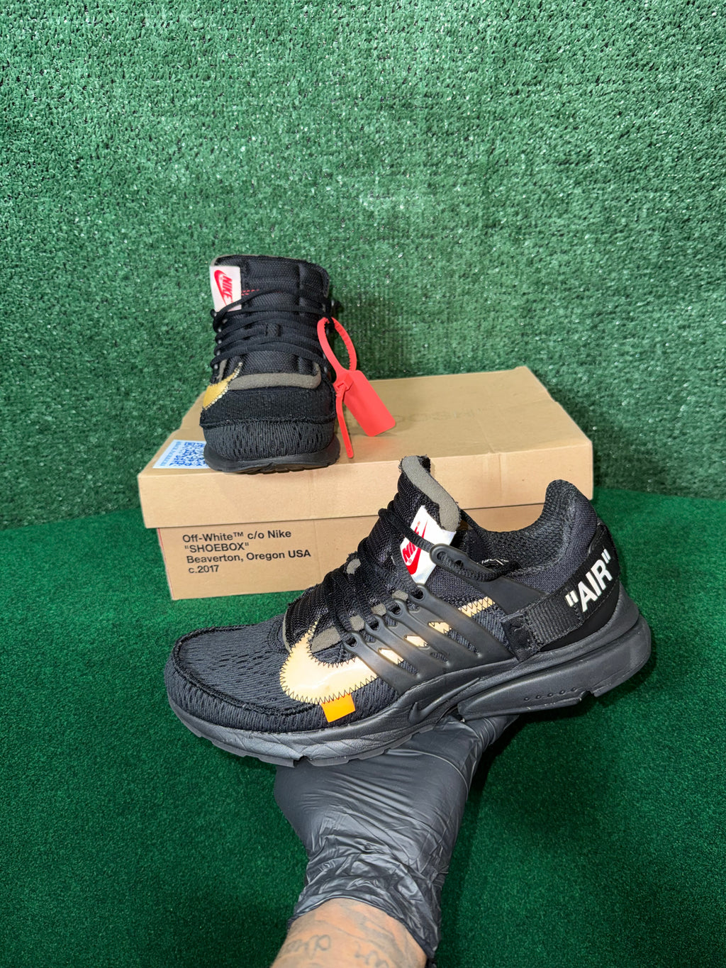 OFF-WHITE X NIKE AIR PRESTO ‘BLACK’