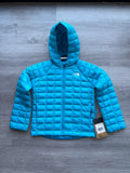 Light Blue Kids Northface Coat