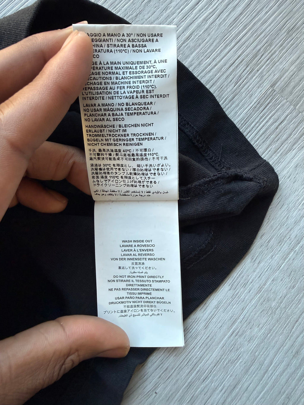 Kids Palm angels seasonal logo tee