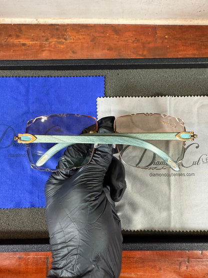 Cartier Tiffany Woods With Gold C’s Comes With Red Box Preowned