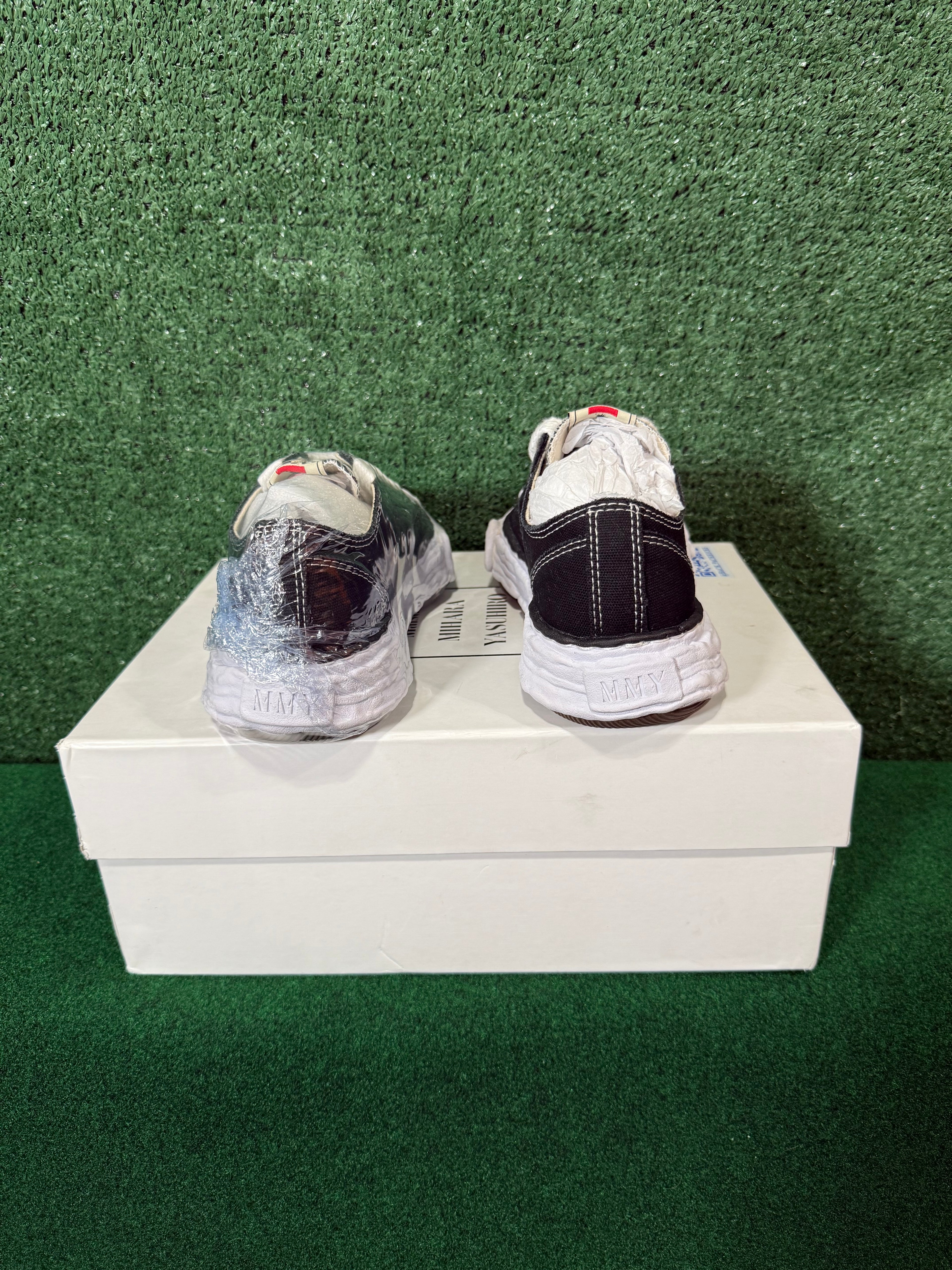 MAISON MIHARA YASUHIRO PETERSON 23 SOLE CANVAS LOW-TOP SNEAKER