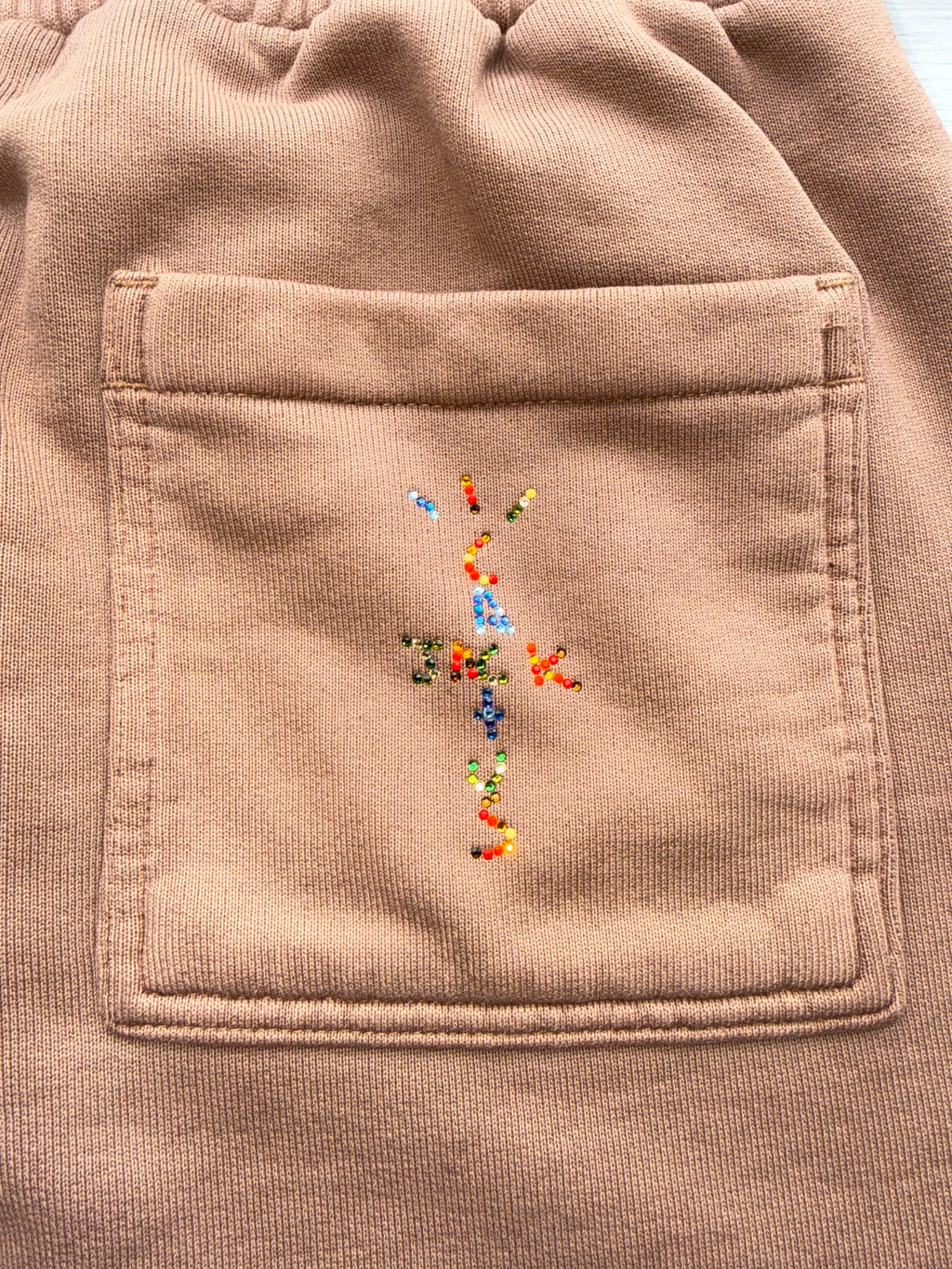 TRAVIS SCOTT X JORDAN FLEECE PANTS ARCHAEO BROWN