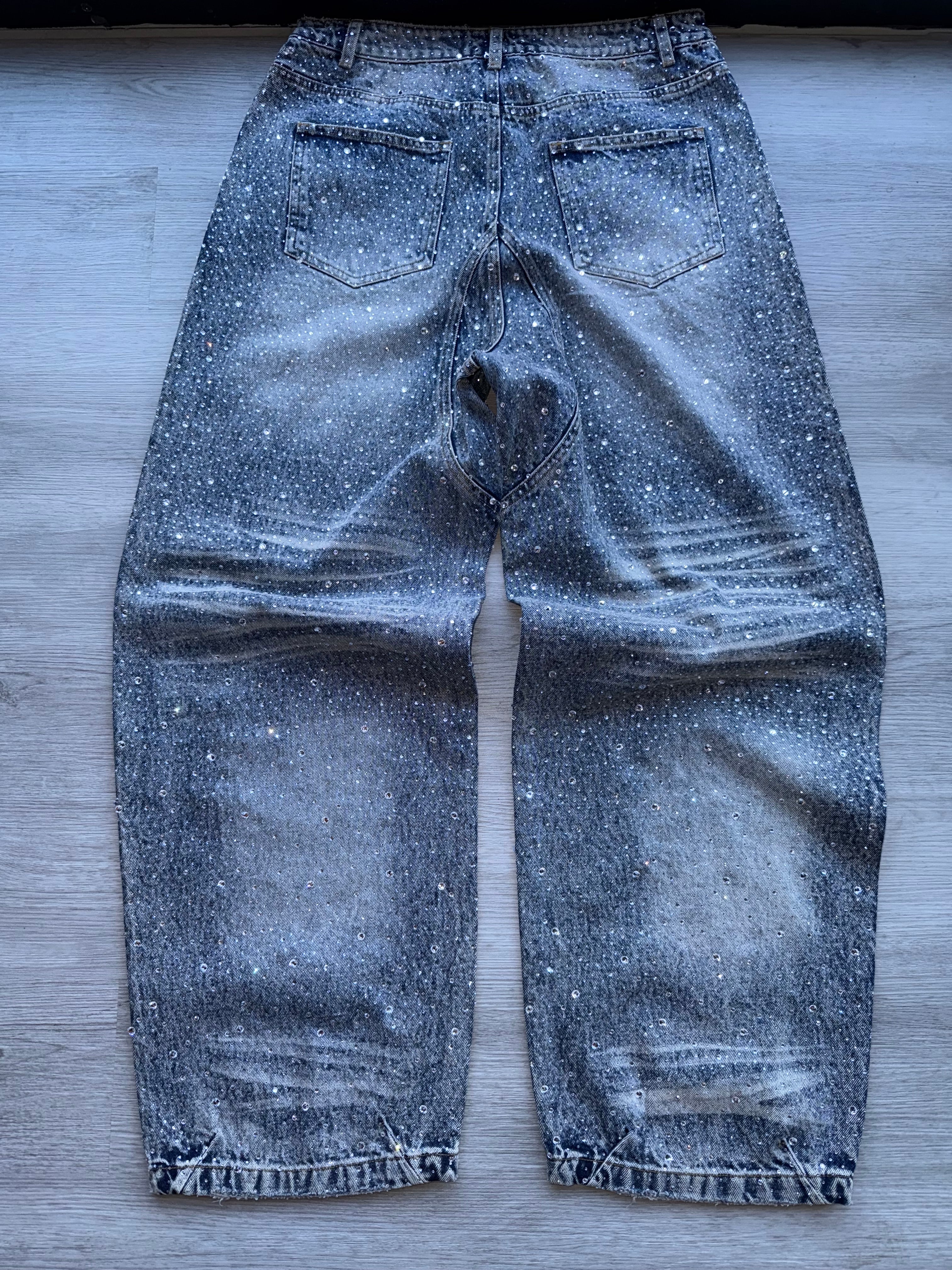 Rhinestone Valley Blue Jeans