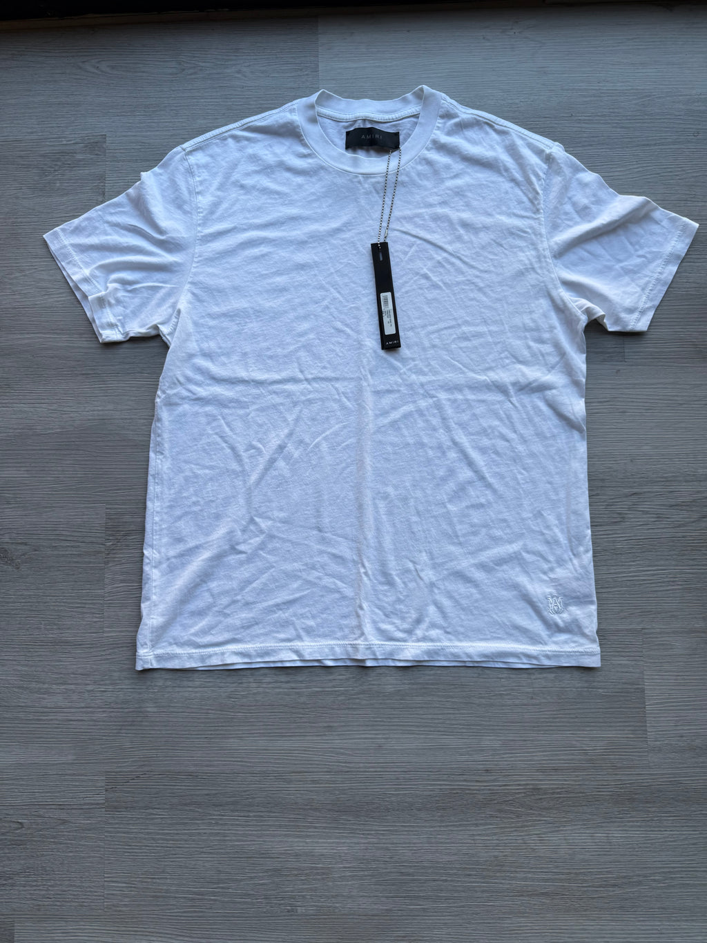 Amiri t-shirt blank/small embroidered
