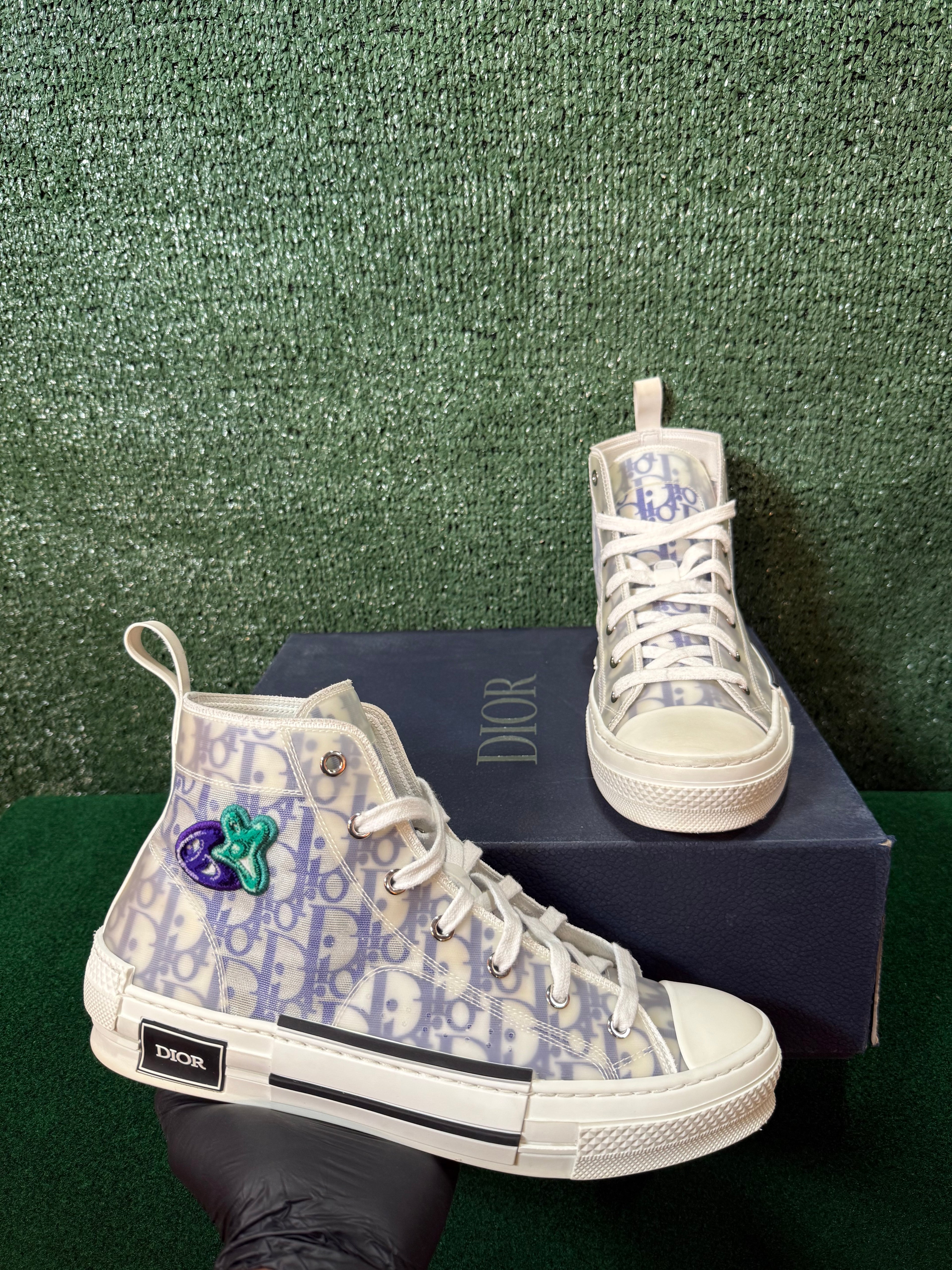 Dior B23 High x Kenny Scharf Purple