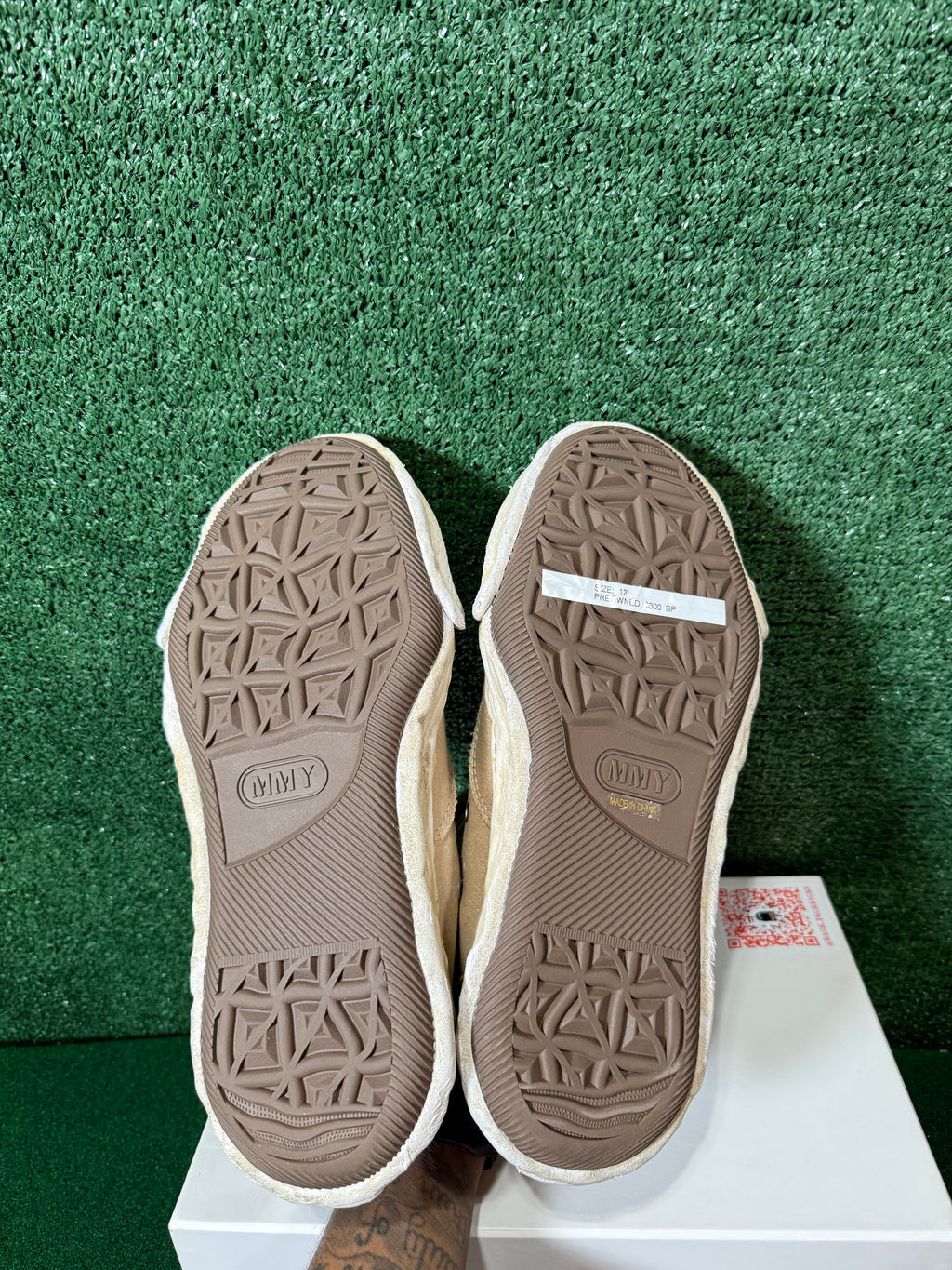 MAISON MIHARA YASUHIRO PETERSON LOW ‘GARMENT DYED - BROWN’