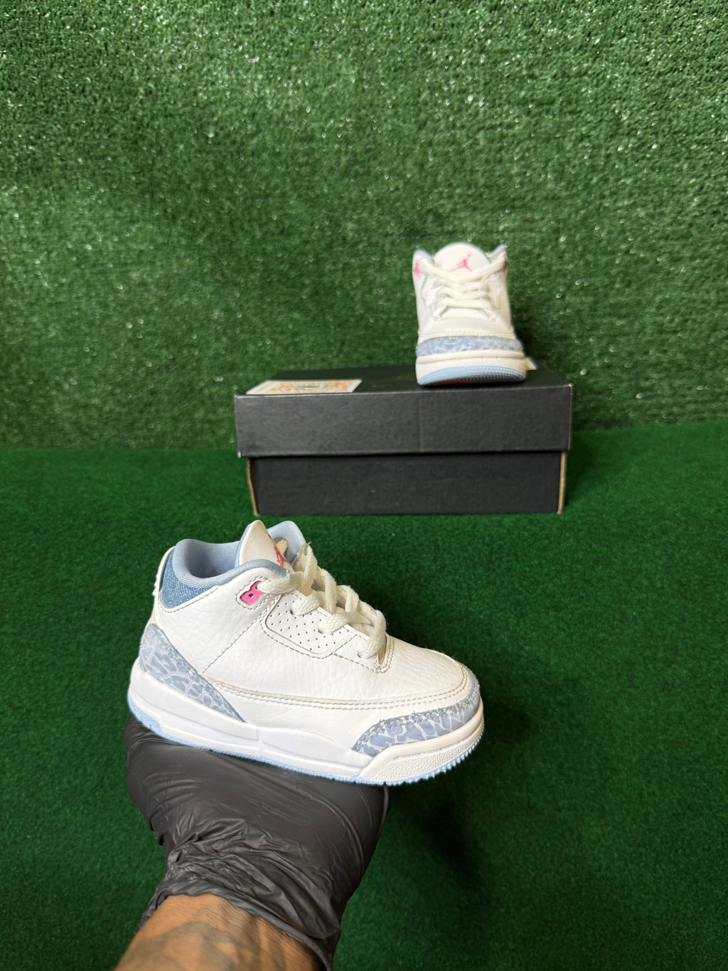 Jordan 3 retro “white cobalt bliss” (td)