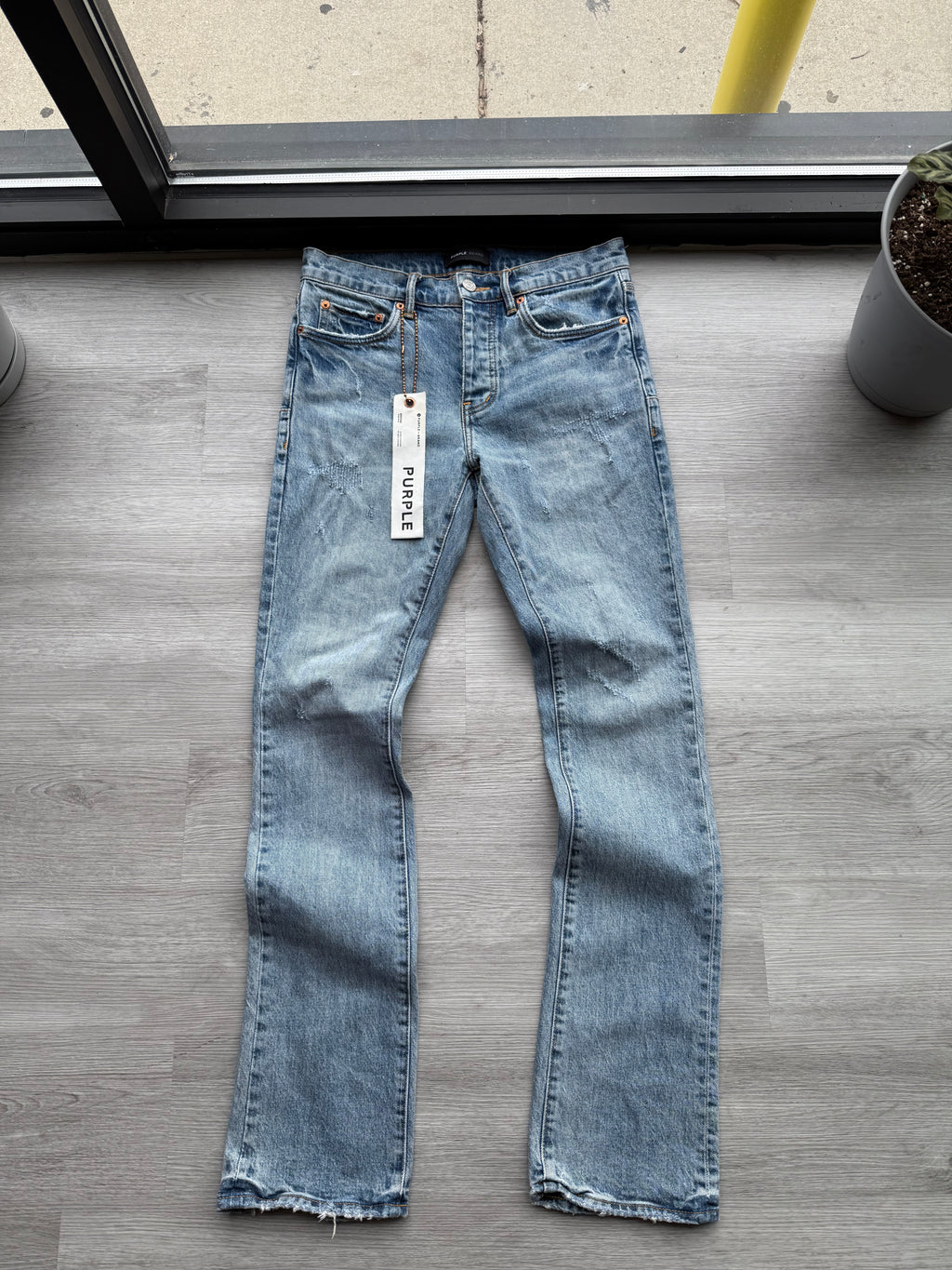 Purple Brand P004-FFWL425 Straight Jeans