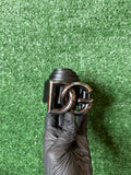 Dolce & Gabbana crossover dg logo buckle belt