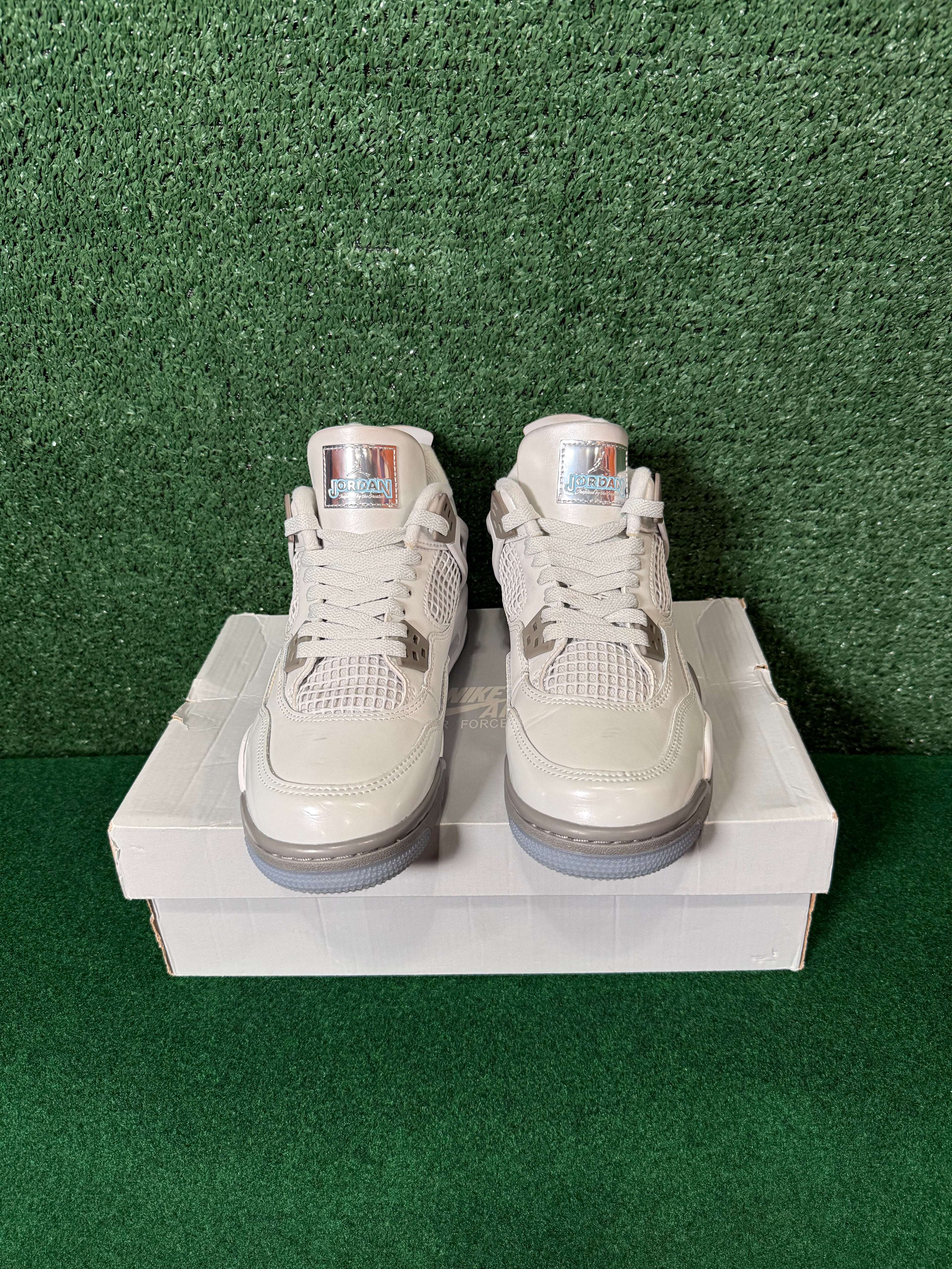 JORDAN 4 RERTO GS ‘PHOTON DUST BLUE CHILL’