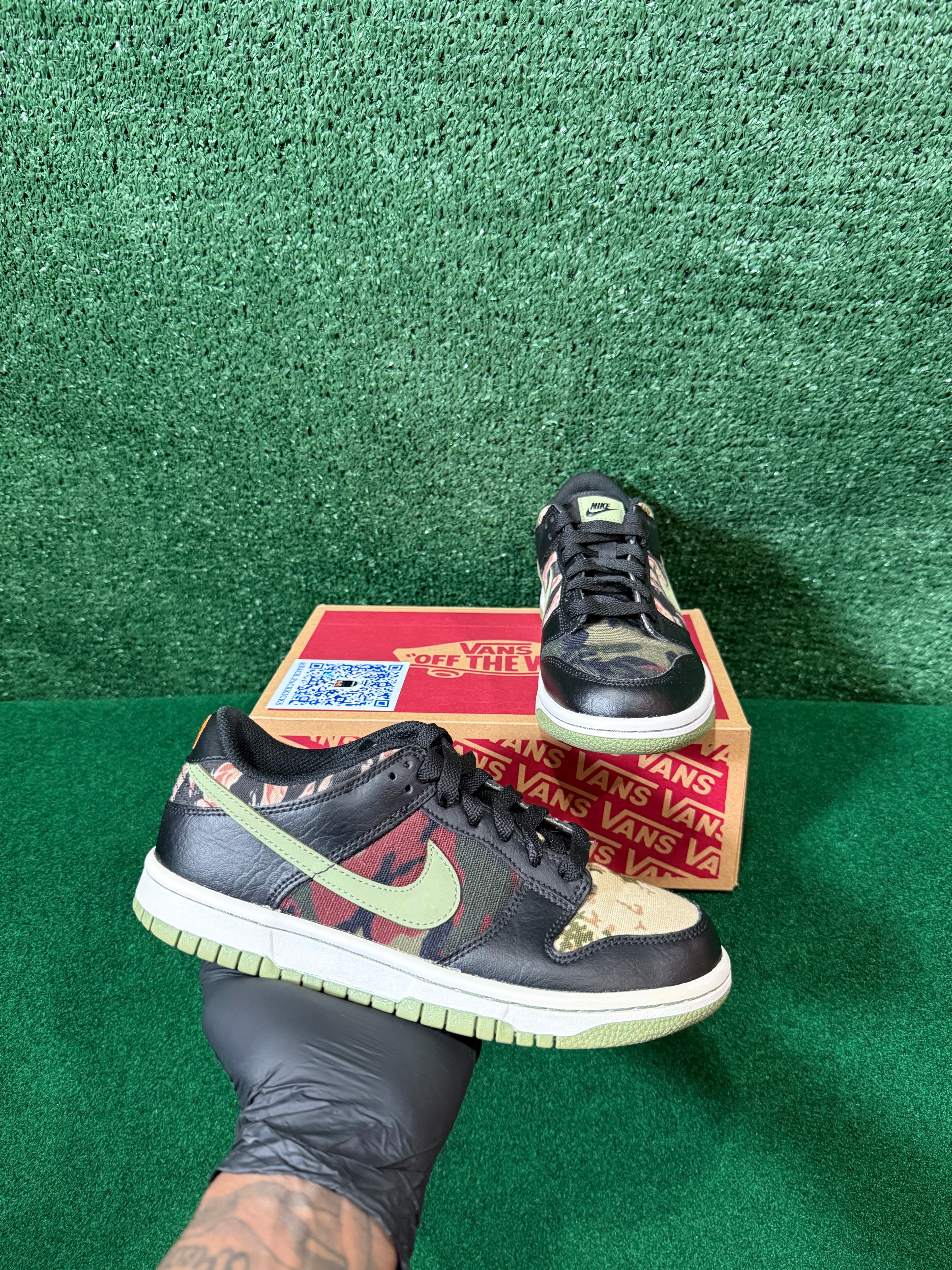 NIKE DUNK LOW CRAZY CAMO