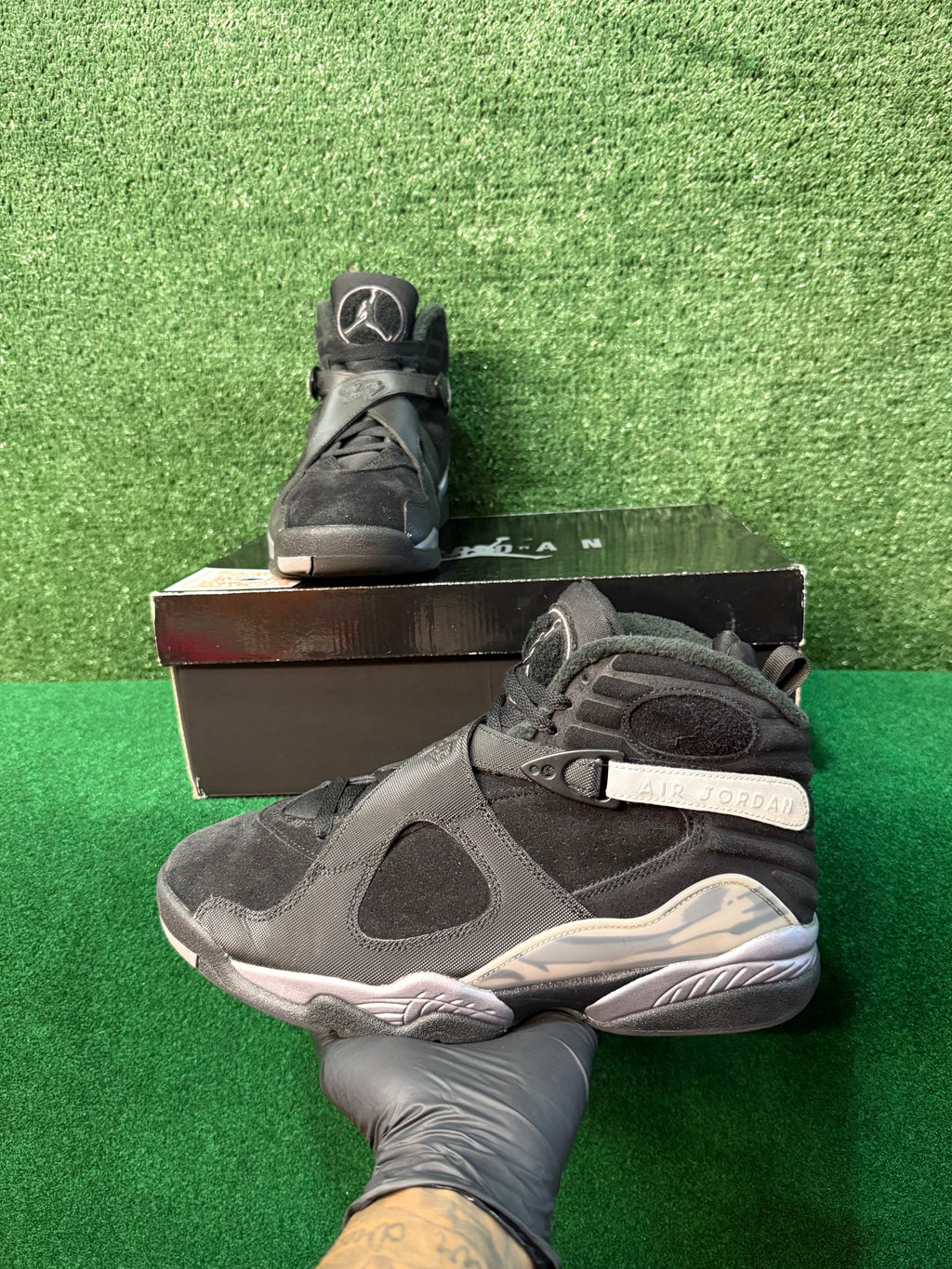 JORDAN 8 RETRO WINTERIZED GUNSMOKE