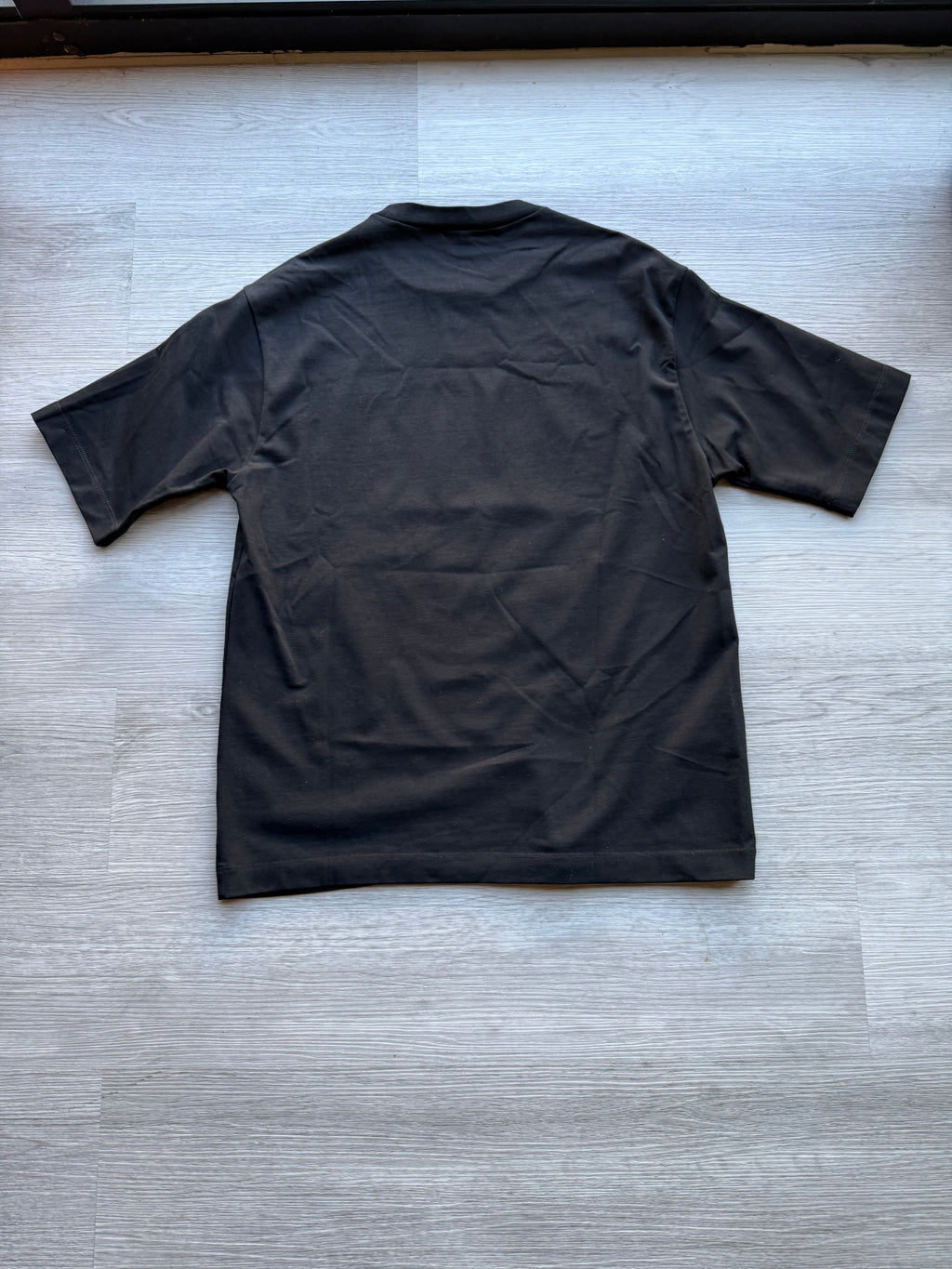 Marni kids black t-shirt with bold white logo