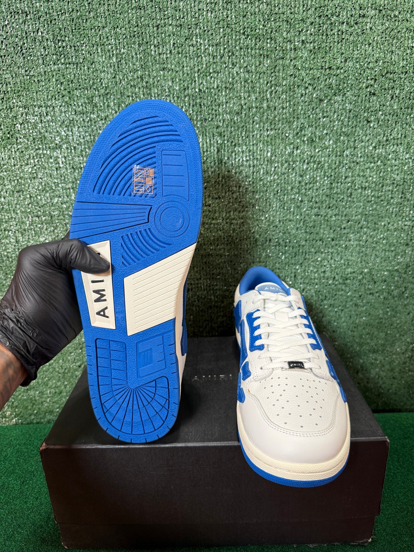 Amiri Skel Top Low Brand New & Left Shoes Has Discoloration