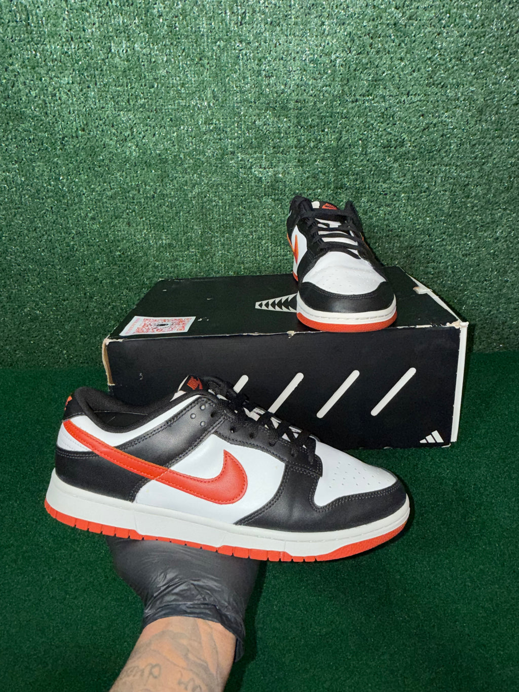 NIKE DUNK LOW RETRO DRAGON RED