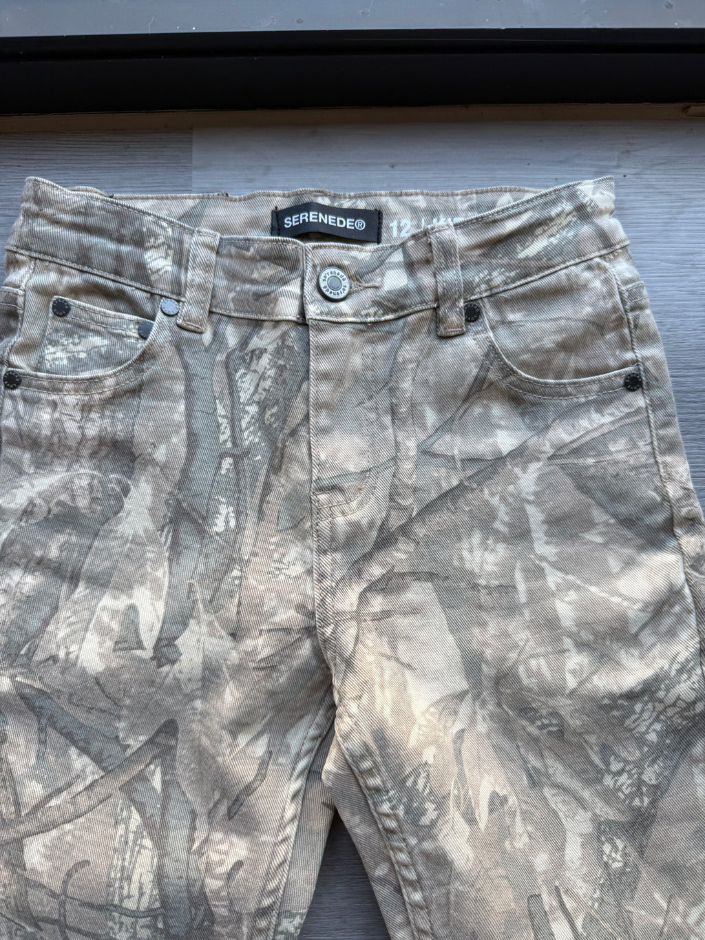 Kids hunting camouflage serenade jeans
