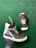 RICK OWENS EDFU GEOBASKET ‘DUST MILK’