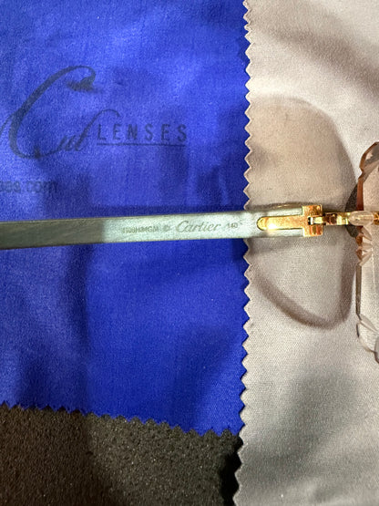 Cartier Tiffany Woods With Gold C’s Comes With Red Box Preowned