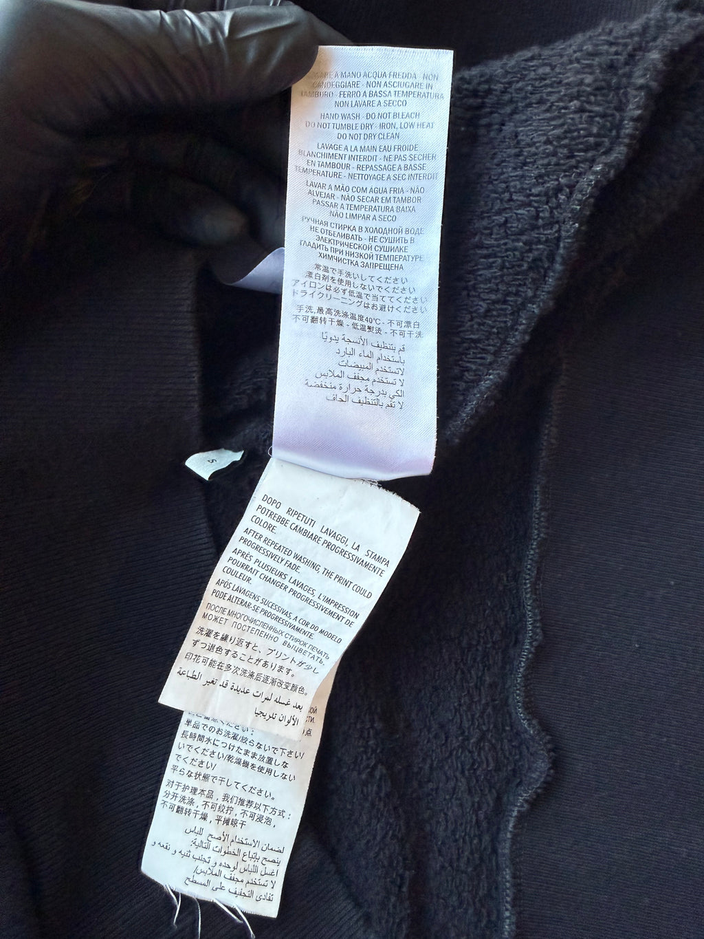 Gucci oversized sweatshirt with gucci logo