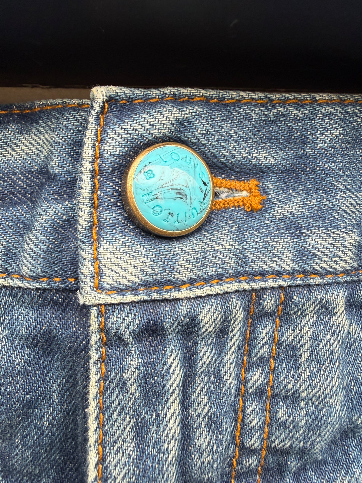 Louis Vuitton denim carpenter pants