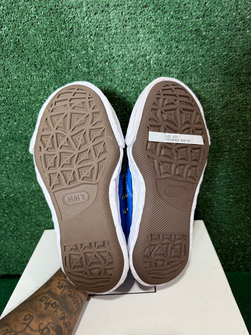 Maison Mihara Yasuhiro Peterson OG SOLE Canvas Low CL Blue