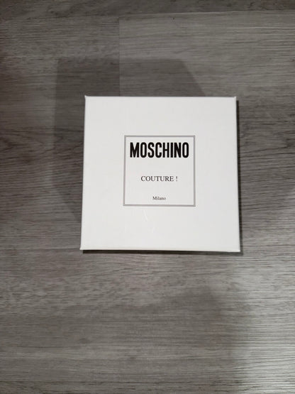 Moschino Couture Black Belt Preowned, Damaged Box